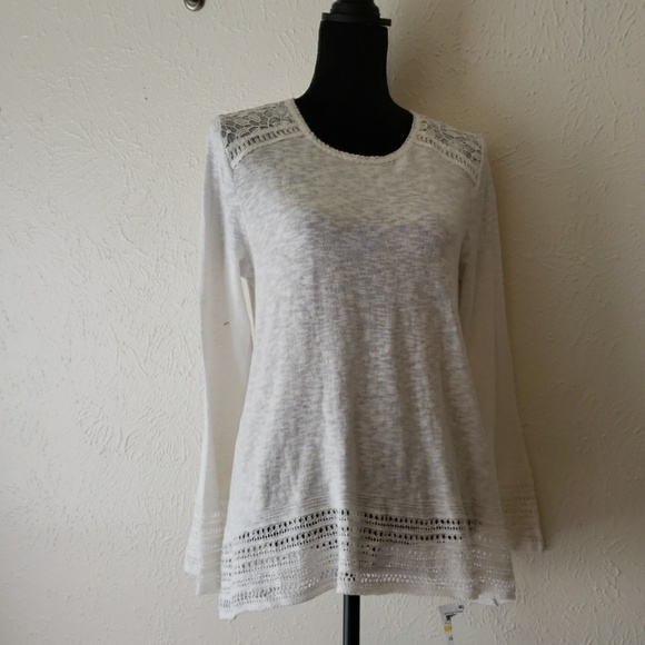 Style and co embroidered sweaters - Picture 1 of 2